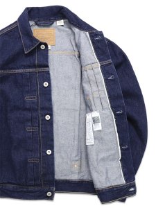 画像3: 【送料無料】LEVI'S TYPE I TRUCKER NEW SELVEDGE RINSE (3)