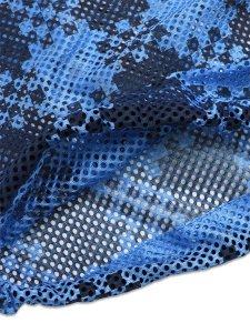 画像4: WHIMSY SOCKS MESH KNAP SACK BLUE (4)