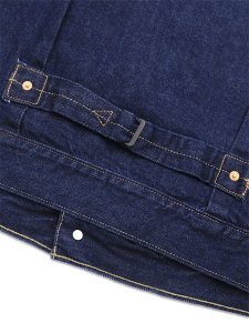 画像6: 【送料無料】LEVI'S TYPE I TRUCKER NEW SELVEDGE RINSE (6)