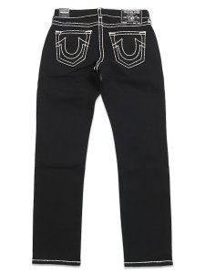 画像1: 【送料無料】TRUE RELIGION ROCCO SUPER T SKINNY JEAN BODY RINSE BLACK (1)