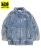 画像1: 【KIDS】ADIDAS KIDS FIREBIRD LOOSE DENIM TRACK TOP-WORN BLUE DENIM (1)
