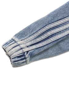 画像6: 【KIDS】ADIDAS KIDS FIREBIRD LOOSE DENIM TRACK TOP-WORN BLUE DENIM (6)