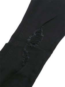 画像6: 【送料無料】mnml X598 SKINNY STACKED DENIM BLACK (6)