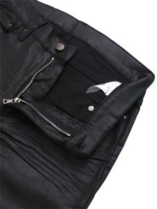画像4: 【送料無料】mnml X598 SKINNY STACKED DENIM WAXED BLACK (4)