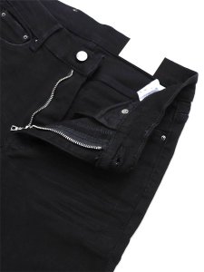 画像4: 【送料無料】mnml X598 SKINNY STACKED DENIM BLACK (4)