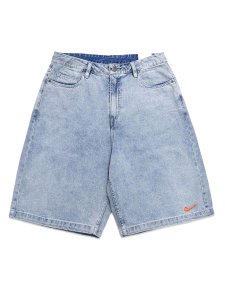 画像1: 【送料無料】NIKE YOUR MESSAGE HERE DENIM SHORT INDIGO-BLUE DENIM (1)