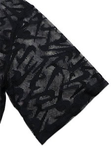 画像6: 【送料無料】NIKE WNMS CHILL WVN LACE OVER SIZED JERSEY-BLACK/WHITE (6)
