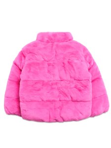 画像2: 【送料無料】【KIDS】NIKE CHILD QUILTED FAUX FUR JACKET-PLAYFUL PINK (2)