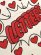画像4: 【送料無料】RED LETTERS LOVE LETTERS TEE CREAM (4)