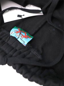 画像8: 【送料無料】RED LETTERS BLACK PEARLED FRENCH TERRY SHORTS (8)