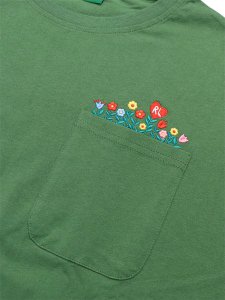 画像3: 【送料無料】RED LETTERS AT THE GARDEN TEE GREEN (3)