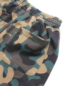 画像4: 【送料無料】RED LETTERS CAMO PEARLS FRENCH TERRY SHORTS (4)