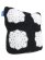 画像1: 【送料無料】ARKYVE BLACK SNOWFLAKE CROCHET CAT HAT (1)