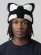 画像5: 【送料無料】ARKYVE BLACK SNOWFLAKE CROCHET CAT HAT (5)