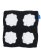 画像3: 【送料無料】ARKYVE BLACK SNOWFLAKE CROCHET CAT HAT (3)