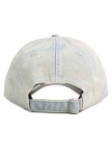 画像4: NEW ERA 9TWENTY OVER DYE DENIM YANKEES WHITE/PINK JOY (4)
