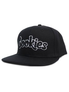画像1: COOKIES CLOTHING OG MINT OUTLINE SNAPBACK HAT BLACK/WHITE (1)