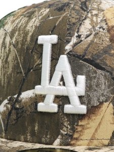 画像6: NEW ERA 59FIFTY DODGERS REALTREE CAMO/CHROME (6)