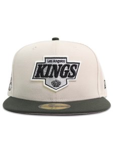 画像2: NEW ERA 59FIFTY NHL KINGS STONE/DARK SEAWEED (2)