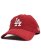 画像1: NEW ERA 9TWENTY CORDUROY DODGERS SCARLET/CHROME (1)