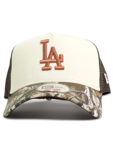 画像2: NEW ERA 9FORTY A-FRAME DODGERS REALTREE CAMO /CHROME/HAZEL (2)