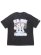 画像1: NEW ERA S/S WASHED COTTON TEE FLAME YANKEES BLACK (1)