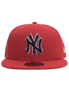 画像2: NEW ERA 59FIFTY MLB SCARLET YANKEES (2)