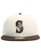 画像2: NEW ERA 59FIFTY 2-TONE MARINERS CHROME/WALNUT (2)