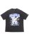 画像1: NEW ERA S/S WASHED COTTON TEE LIGHTNING DODGERS BLACK (1)