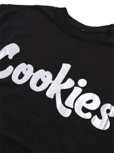 画像3: COOKIES CLOTHING ORIGINAL LOGO TEE BLACK/SILVER (3)