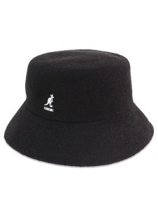 画像1: KANGOL BERMUDA BUCKET-BLACK (1)