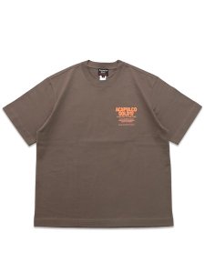 画像2: ACAPULCO GOLD OJ LOGO BOX FIT TEE WALNUT (2)