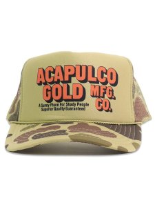 画像2: ACAPULCO GOLD OJ LOGO TRUCKER CAP CAMO (2)