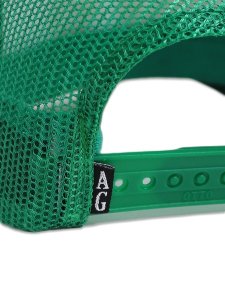 画像7: ACAPULCO GOLD OJ LOGO TRUCKER CAP GREEN/WHITE (7)