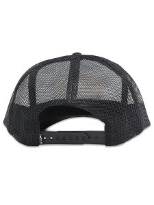 画像4: ACAPULCO GOLD OJ LOGO TRUCKER CAP BLACK/WHITE (4)