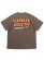 画像1: ACAPULCO GOLD OJ LOGO BOX FIT TEE WALNUT (1)