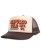 画像1: ACAPULCO GOLD OJ LOGO TRUCKER CAP BROWN/TAN (1)