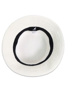 画像4: KANGOL BERMUDA BUCKET-WHITE (4)