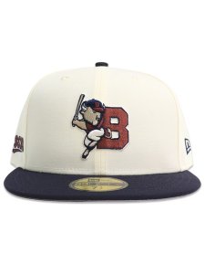 画像2: NEW ERA 59FIFTY 59FIFTY MiLB BUFFALO BISONS CHROME/NAVY (2)
