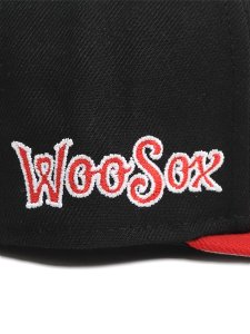 画像8: NEW ERA 59FIFTY MiLB WORCESTER RED SOX BLACK/SCARLET (8)