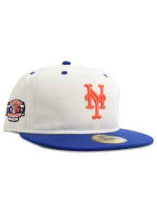 画像1: NEW ERA 59FIFTY SOFT BUCKRAM SUBWAY SERIES METS  (1)