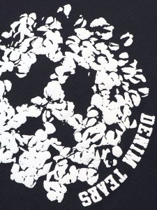 画像3: 【送料無料】DENIM TEARS PEACE WREATH THERMAL BLACK/WHITE (3)