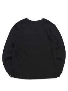画像2: 【送料無料】DENIM TEARS PEACE WREATH THERMAL BLACK/WHITE (2)