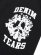 画像5: 【送料無料】DENIM TEARS COTTON DENIM UNIVERSITY SWEATPANTS BLACK/WHITE (5)