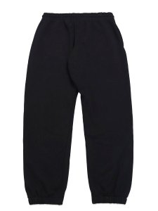 画像2: 【送料無料】DENIM TEARS COTTON DENIM UNIVERSITY SWEATPANTS BLACK/WHITE (2)