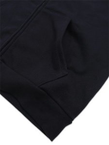 画像4: 【送料無料】DENIM TEARS DENIM UNIVERSITY ZIP HOODIE BLACK/WHITE (4)