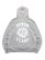 画像2: 【送料無料】DENIM TEARS DENIM UNIVERSITY ZIP HOODIE GREY/WHITE (2)
