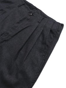 画像3: 【送料無料】POST O'ALLS CALIFORNIA PEGTOP WOOLY CHARCOAL HEATHER (3)
