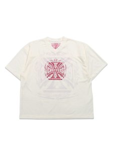 画像1: WEST COAST CHOPPERS CROSS MESH JERSEY (1)