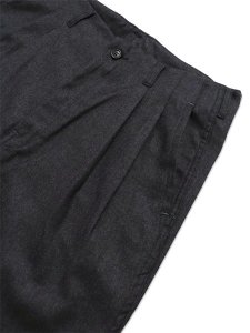 画像3: 【送料無料】POST O'ALLS CALIFORNIA PEGTOP WOOLY CHARCOAL HEATHER (3)